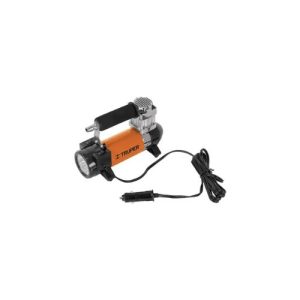 Inflador portátil, para auto, con linterna LED, 12 V
